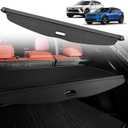 BestEvMod Retractable Trunk Cargo Cover Compatible with Chevy Blazer EV 2023 2024 2025/ Honda Prologue Accessories Interior Accessories, Black Rear Trunk Cargo Shield Privacy Cover
