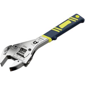 LABEAR- 10 inch long x 1-1/4 inch(32mm) Adjustable Ratchet Wrench