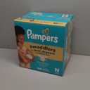 Pampers Swaddlers Diapers, Size 0 (up to 10 lbs), 140 Count, Absorbent, Keeps Baby Dry and Comfortable, Skin Safe Disposable Baby Diaper(Newborn)