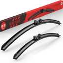 BERG REGEN 26"+20" Windshield Wiper Blades Replacement for Volvo S60 2011-2018 S80 2007-2016 V60 2013-2014  Genuine OEM Quality (Set of 2)