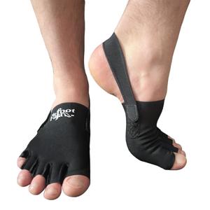Jaws Podiatry Foot Faja Compression Sock, Black (Small) Medical Ankle Support for Surgery & Injury Recovery, Reduces Post-Op Swelling, Pain Relief & Sports Protection