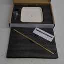 pickpiff Necklace Holder Stand with Ceramic Base: 12" Jewelry Tree Display Organizer for Necklaces, Bracelets, Rings, Earrings, Tall Gold Stand for Women, Aesthetic Room Dcor, Gold and White (6.7" base)