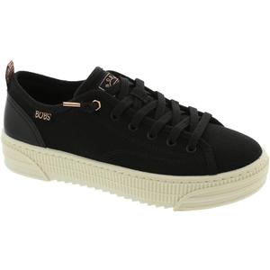 Skechers Women's Bobs Copa Sneaker (6.5, Black)