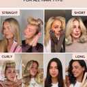 2 x YOSHUYUKI Classic Heatless Curls Overnight Rods No Heat Hair Curlers to Sleep Jumbo Foam Large Hair Rollers for Long Short Hair Heatless Curling Rod Set Styling Tools with Satin Scarf Brown