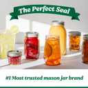 3 x Ball Wide Mouth Glass Mason Jars with Lids and Bands, Used for Canning, Pickling, Juice, Jam, Jelly, Pint Size 16 Ounce (Pack of 3)