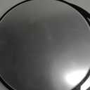 5 Pcs Moon Phase Mirror Set, Acrylic Wall Decorative Mirror Wooden Frame Moon Phase Mirror Home Decor Wall Hanging Mirror for Home Living Room Bedroom Decor (Black)