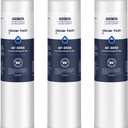 GLACIER FRESH Replacement for RPWFE, RPWF (Built-in CHIP) Refrigerator Water Filter, Compatible with GFE28GYNFS, GFE28GELDS, PFE28KELDS, PFE28KYNFS, GFD28GELDS, PWE23KELDS, PWE23KMKES, 3 Pack