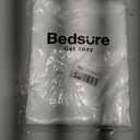 Bedsure Satin Pillowcase for Hair and Skin Queen - Ivory Silky Pillowcase 2 Pack with Envelope Closure, Similar to Silk Pillow Cases, Gifts for Women Men, 20x30 Inches, 2pcs