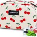 Small Cooler Bag Freezable Lunch Bag for Work School Travel, Leak-proof Small Lunch Bag, Small Insulated Bag For Kids/ Adults, Freezer Lunch Bags, Freezable Snack Bag, Mini Lunch Bag Fit For Yogurt