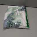 120 Counts 1.6 Gallon Mini Drawstring Trash Bags, Small Garbage Bags by KSSKSS, Code a fit 4.5-8 Liter, 1.2-2 Gal, White Trash Bin Liners for Home Office Kitchen Bathroom Bedroom