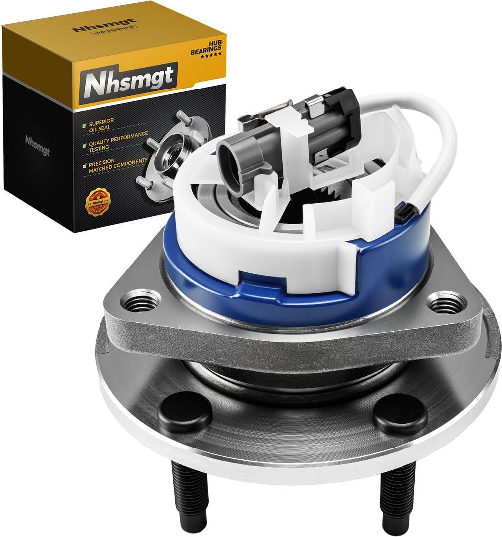 512153 Rear Wheel Hub Bearing Assembly Compatible with Chevy Corvette 1997-2008, for Cadillac XLR 2004-2008 with ABS 5-Lug
