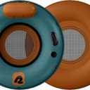 Retrospec Siesta Float Inflatable River Tube | Heavy-Duty Water Float w/Backrest & Cup Holders | 300 lbs | Repair Kit | Pool, Lake & River, One Size