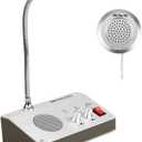 Retevis RT-9908 Window Speaker,Window Intercom Dual-Way Voice,Window Speaker Intercom System for Business,Bank,Ticket Window