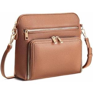 Goinsound Crossbody Purses for Women Purse with Built in Wallet Rfid Crossbody Bag