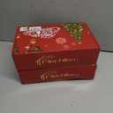 2 x Flechllary 3ft DIY Felt Christmas Tree for Toddlers, Set Plus Snowman Advent Calendar with 33 Removable Ornaments, Wall Hanging Xmas Gift for Kids with String Lights (Batteries Not Included)