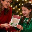 2 x FestalMart Christmas Gifts - 6pcs Wooden Board Game with Cards for Tic Tac Toe, Classic Family Game, Stocking Stuffers & Goody Bag Fillers for Kids Boys and Girls