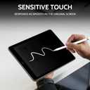Peslv 360 Privacy Screen for iPad 9th 8th 7th Gen - 10.2 Inch, Anti Glare Blue Light Spy Filter Private Cover, High Sensitive Bubble-Free Easy Install Black Security Protector