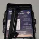 Attwood 9097-5 Heavy-Duty Adjustable Battery Tray, Black All-Plastic, Rust-Proof, Fits Group 24 Batteries