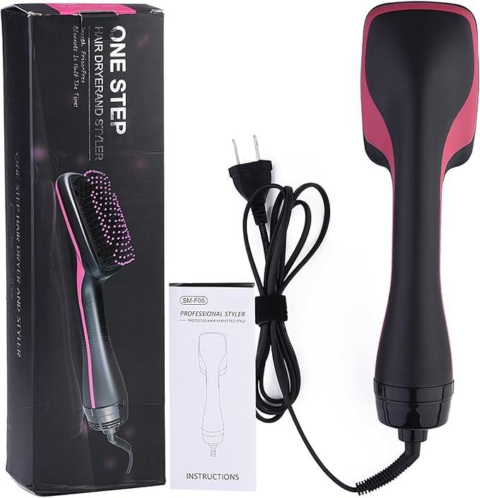 2 in 1 Multifunctional Anion Hair Dryer Brush Comb Styler Hairdressing Tool