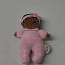 OUOZZZ Black Baby Doll for 1 Year Old Girl Gifts - First African American Baby Dolls Toys for Girl Birthday Christmas Plush Gift for Toddler 10" (C-nevaeh03 Pink)