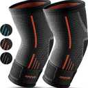 APOYO Elbow Brace for Tendonitis and Tennis Elbow, (Pair) Compression Sleeve for Arthritis, Workouts, Reduce Joint Pain During Fitness Activity (Small)