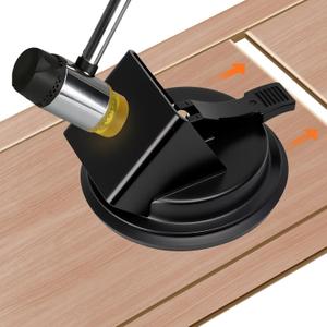 Heavy Duty Floor Gap Fixer Tool, Laminate Flooring Tool for Gap Fixing, Plank Grabber Fix Professional Floor Repair Tool with Enhanced Suction Cup, Flooring Tools for Smooth Plank, Iron(no Hammer)