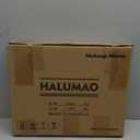 halumao 14.6" Vanity/Makeup Mirror with Lights, Hollywood Mirror with 11 Dimmable LED Bulbs,3 Color Modes,Touch Control (White)