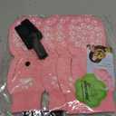 EXPAWLORER Anti Slip Dog Socks to Prevent Licking Paws, Dog Shoes for Hot Pavement, Dog Booties for Small Medium Large Senior Dogs, Traction Control Boots & Paw Protectors for Hardwood Floors (XX-Large (4 Count), Pink)