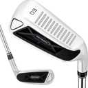XINGGM Golf Chipper,Wedge/Chipper Golf Club for Men Right Handed,35/45/55/60 Degree Pitching Wedges 35inch (Black, 60 Degrees)