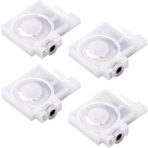 4PCS Printer Ink Damper Replacement Fit for Epson P408 R1900 R1390 L1800 L1400 R2000 R2400 L1300 T50 L805 DTF Printers Fits for E-pson Document Photo Printer Cartridge Accessories Dumper White