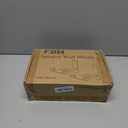 FDM Universal Speaker Wall Mount One Pair of Side Clamping Bookshelf Speaker Mount Bracket with Swivel and Tilt for Sound Speakers (White)