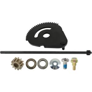 738-0919A Steering Shaft and 617-04094 Sector Gear Kit Replacement for Troy Bilt 753-04517 738-0919 738-0919A, with 948-0389 710-1309 Steering Rod Cap