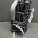 PandaEar Portable Baby Seat Travel| Compact Fold with Straps for Indoor/Outdoor Use| Great for Camping, Beach, Lawn |Toddlers, Kids, Boys, Girls (Grey)