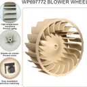 697772 WP697772 Dryer Blower Wheel For Whirlpool Maytag Kenmore Dryer Blower Part Replace AP6010627 PS11743811 687613 PS384381 W10874014