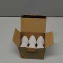 PARTPHONER E12 Base LED Light Bulbs B11 Candelabra Bulbs 60W Equivalent, Non-Dimmable 6W LED Bright Candle Small Base Chandelier Bulb 600 Lumen, 5000K Cold White for Ceiling Fan, Pack of 6