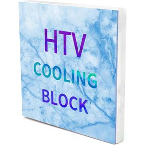 HTV Cooling Block  Fast Cooling Vinyl Craft Tool Heat Press Accessories and Supplies for Heat Transfer Vinyl, Sublimation HTV, DTF Film and Heat Transfer Paper