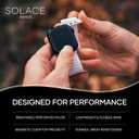 Solace Sport Adapt Bands - Apple Watch Bands, Breathable Nylon with Magnetic Clasp, Unisex Smart Watch Band, Apple Watch Strap, Black 38/40/41/42MM