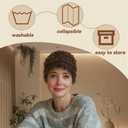 Winter Hats for Women, Womens Snow Cap,Thickened Inner Lining(Thick Fleece Version) (Brown)