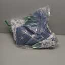 Modern Threads 6 Piece Set, 2 Bath Towels, 2 Hand Towels, 2 Washcloths Yarn Dyed Jacquard/Solid Towel Set Ophelia Blue (Medium)