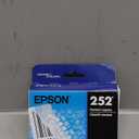 EPSON 252 DURABrite Ultra Ink Standard Capacity Cyan Cartridge (T252220-S) Works with WorkForce WF-3620, WF-3640, WF-7110, WF-7610, WF-7620, WF-7710, WF-7720, WF-7210