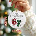 Six Seven Christmas Ornament, 67 Meme Ornament, Six Seven Ornaments, Funny Christmas Ornaments 2025, Teen Gen Alpha Xmas Gift, 67 Meme Gift, Stocking Stuffers for Teens, Funny Teacher Gifts 2025