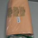 Dog Food Mat,Silicone Waterproof Food Tray,Non Slip Pet Bowl Mats Placemat,0.6" Raised Edge,Suitable for Most Small and Medium Sized Pets,24" x 16" (Coral Orange)