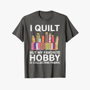Funny Quilting Design For Women Girls Quilter Sewing Lovers T-Shirt, 4 XL
