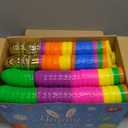 200 PCS Easter Eggs，Plastic 2.4" Bright Colorful Eggs with Golden Eggs, Easter Egg Fillers for Easter Egg Hunt Candy Filling Party Decorations and Kids Gifts