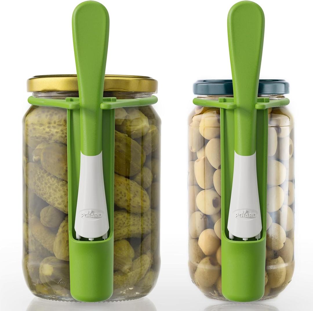 2 Pack Pickle Fork Pickle Grabber Tool-Pickle Picker for the jar Green, 6.7x2.9x1.2 inch, ZL113