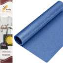 Firefly Craft Glitter Blue HTV - Heat Transfer Vinyl - Iron On Fabric Sheets for Shirt Transfers - Vinyl for Cricut - Heat Press Vinyl - Single Colors or Bundle Multipack- 1 Piece (12" X 20")