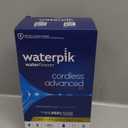 Waterpik Cordless Advanced 2.0 Water Flosser For Teeth, Gums, Braces, Dental Care With Travel Bag and 4 Tips, ADA Accepted, Rechargeable, Portable, and Waterproof, Black WP-582