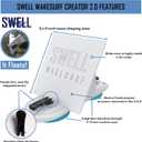 SWELL Wakesurf Creator 2.0 Surfing Wavesurf Shaper - Wave Generator - Wake Gate - Surf Gate - Floating - Durable