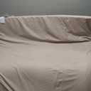 Blissful Diary Vegan Leather Baby Play Mat, 50x50 Thicken Foam Cushioned & Waterproof Playpen Mat for Infants and Toddlers, Stylish and Just Wipe-Clean Playmat for Baby Play on Floor, Brown Gray