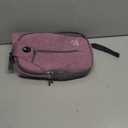 WATERFLY Crossbody Sling Backpack Sling Bag Travel Hiking Chest Bag Daypack (Purple) (Small)